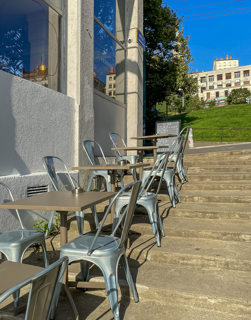 Afterwork sur la terrasse de la Petite Pension à Lyon 1