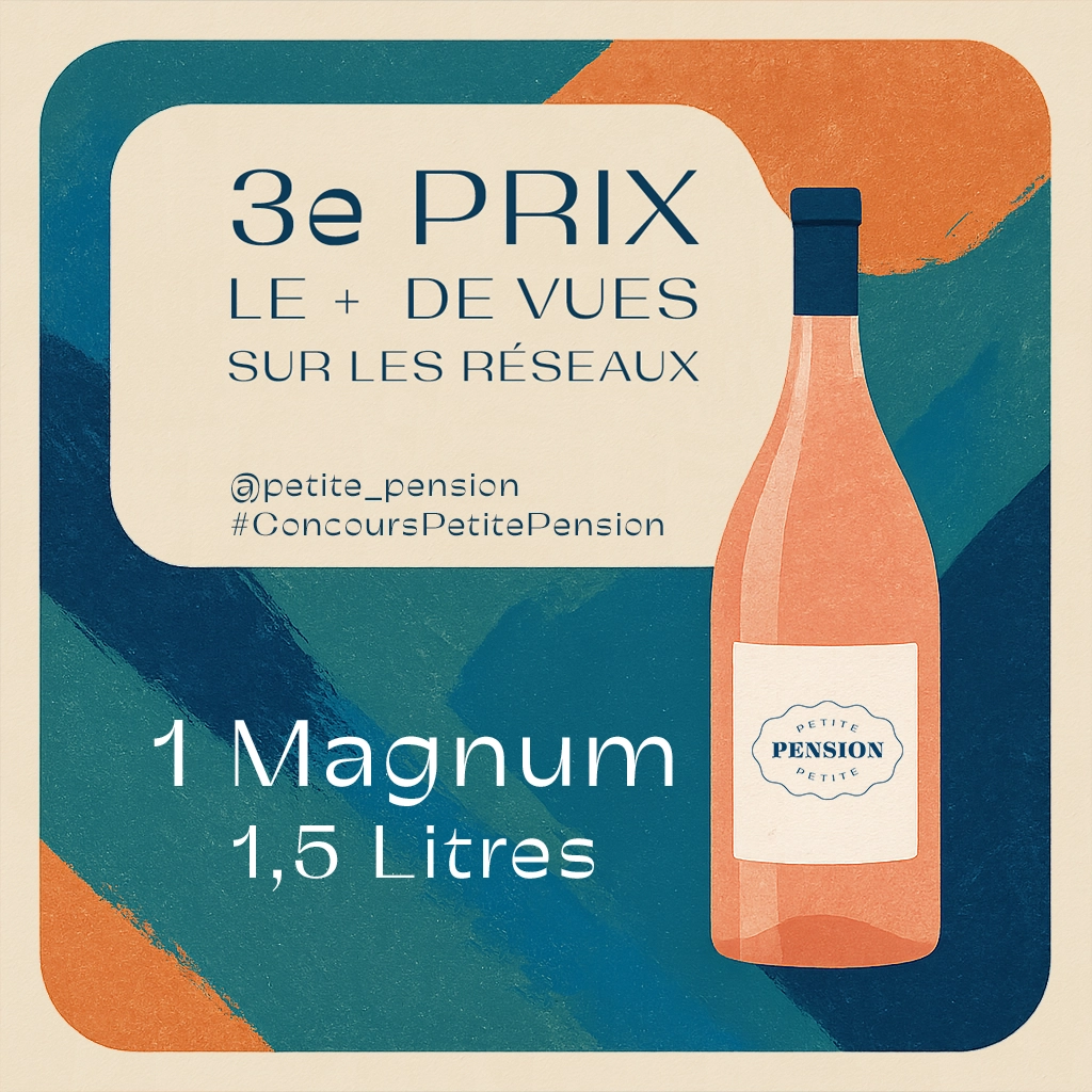 3e prix du concours Montrose : 1 Magnum de Rosé